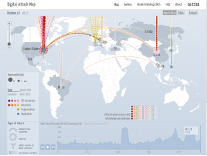 digital attack map