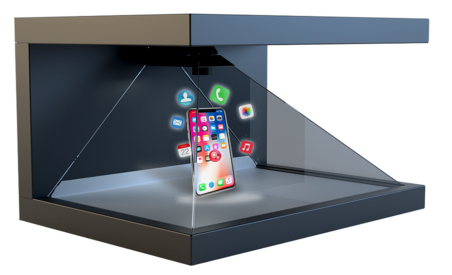 In-store marketing in a retail setting using a 3D holographic display