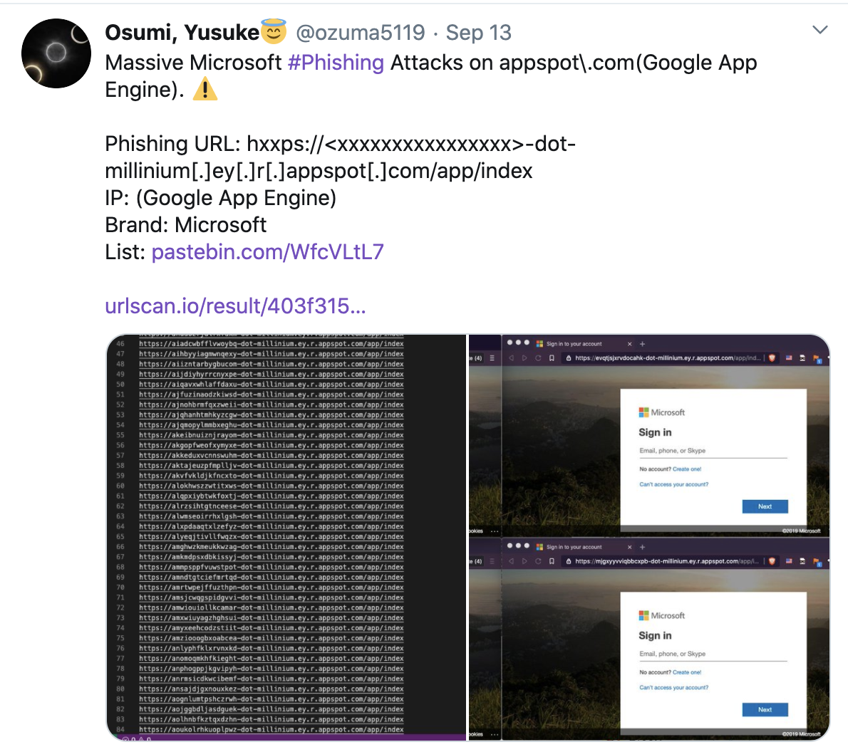 active exploitation google app engine phishing