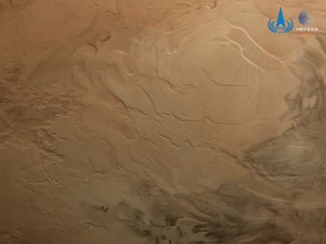 Mars South Pole