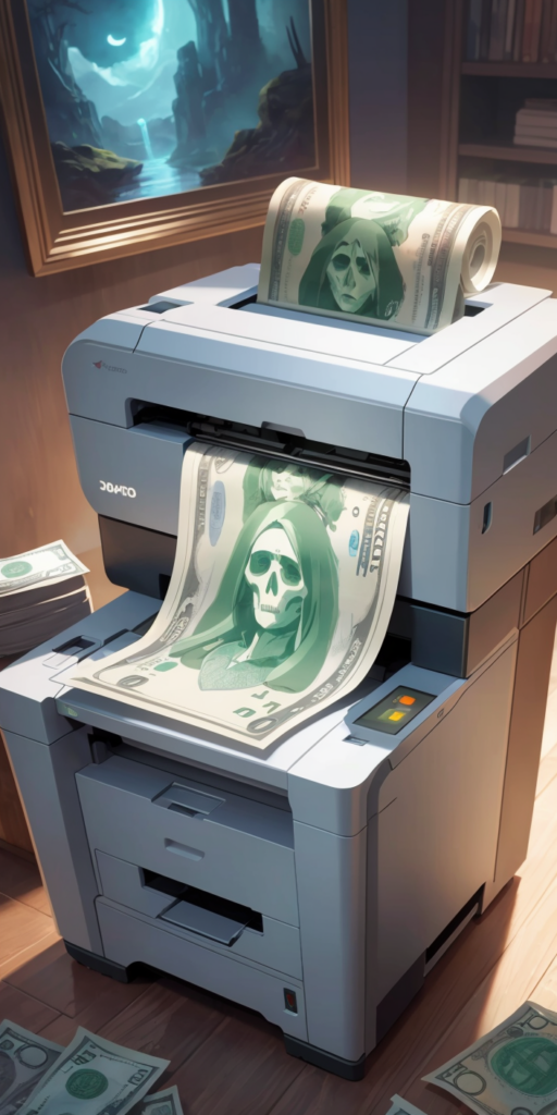 hp printers printing money over your dead body