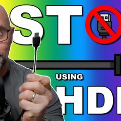 stop using hdmi