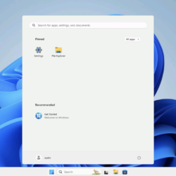 clean windows 11 start menu