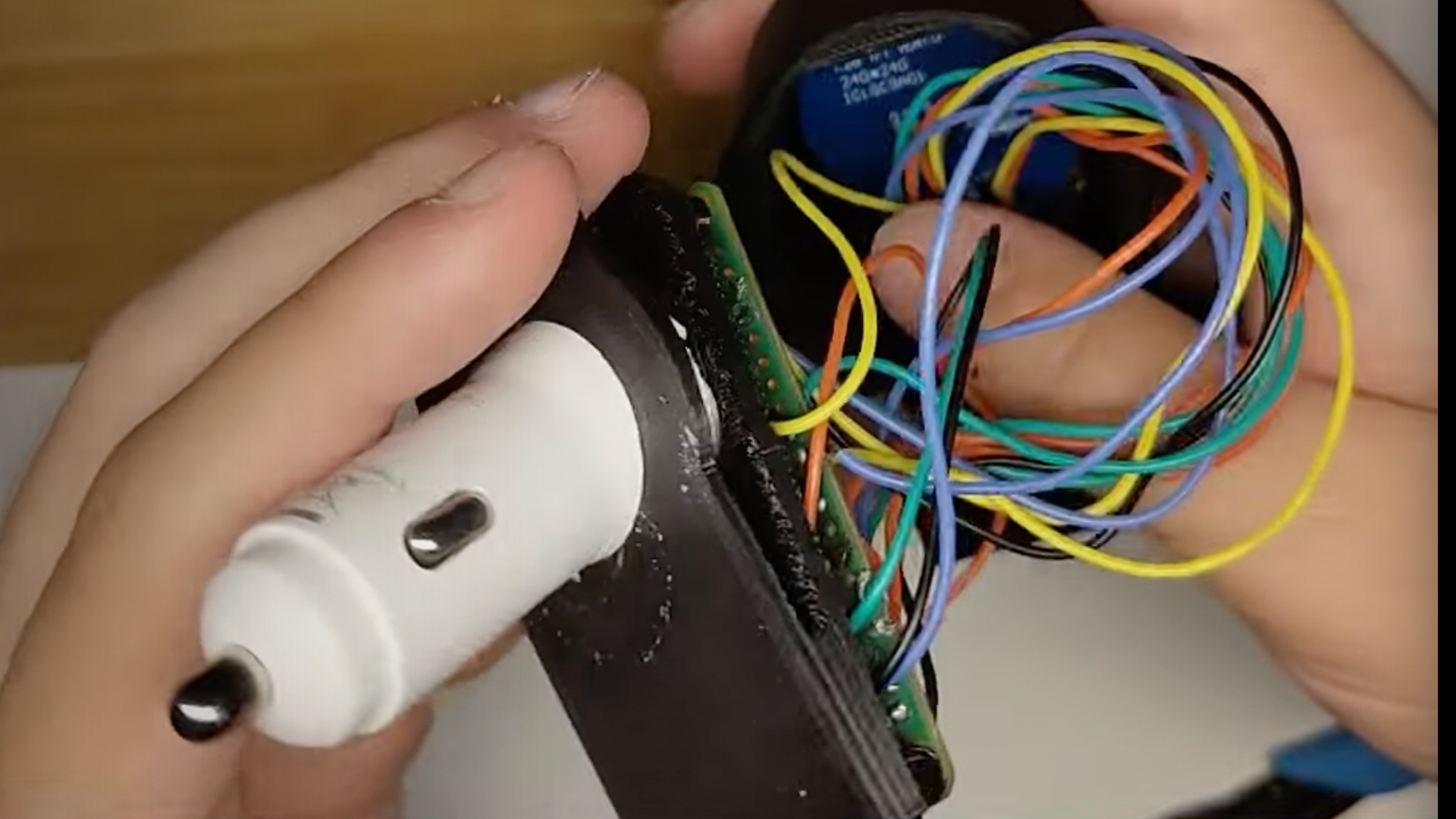 12-volt radio dongle.